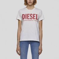 Футболка Diesel T-Sily-Ecologo T-shirt A04685-0AAXJ-1AW