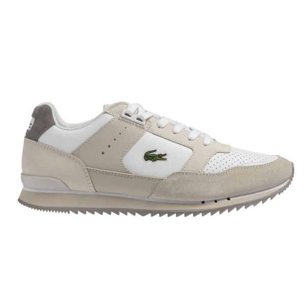 Кросівки Lacoste Partner Piste 123 1 SMA Leather Off WHT/WHT