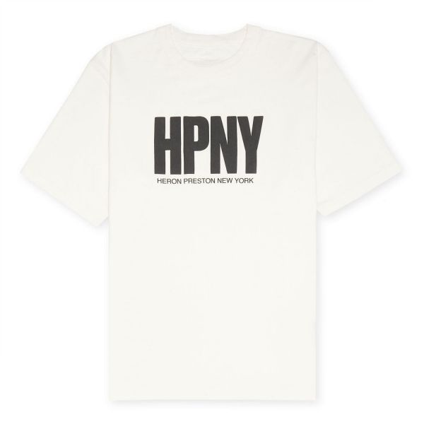 Футболка Heron Preston Reg HPNY SS Tee White Black