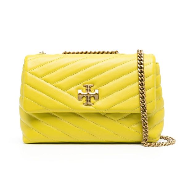 Сумка Tory Burch Kira Chevron Small Convertible Shoulder Bag Yellow