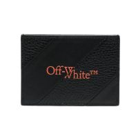 Картхолдер Off White Diag Intarsia Card Case Black Orange