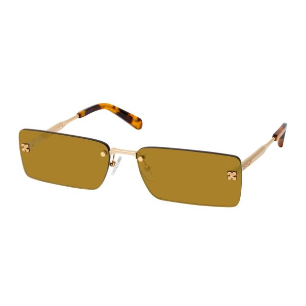 Сонцезахисні окуляри Off White Riccione Sunglasses gold Mirrow Gold