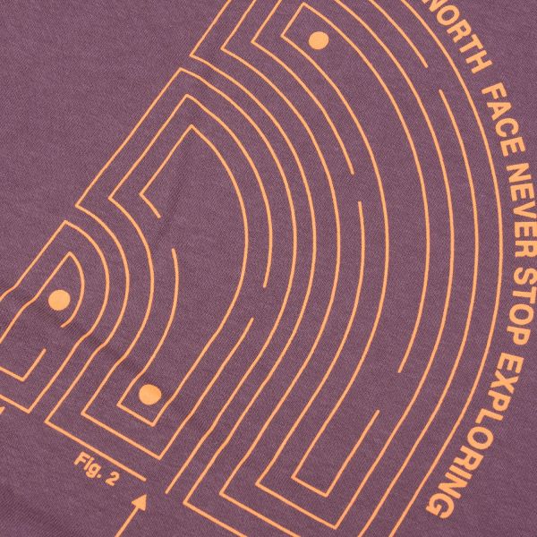 Худи The North Face M Brand Proud Hoodie Midnight Mauve.