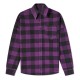 Овершорт Palm Angels Classic Logo Overshirt Purple White