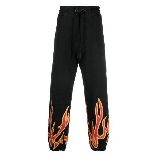 Спортивні штани Palm Angels GO Graffiti Flames Sweatpants Black Red