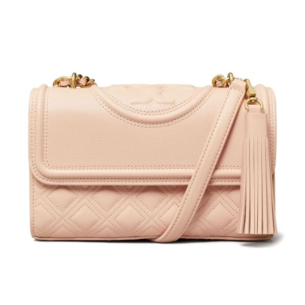 Сумка Tory Burch Fleming Soft Grain Small Convertible Shoulder Bag Blush