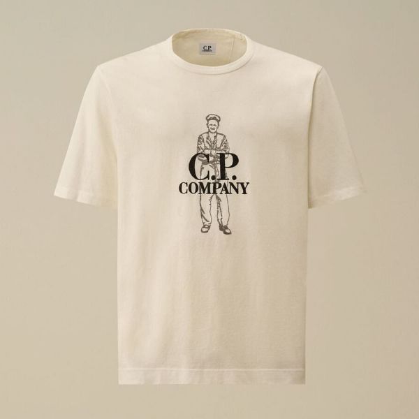 Футболка C.P. Company 18CMTS288A 006057O 103
