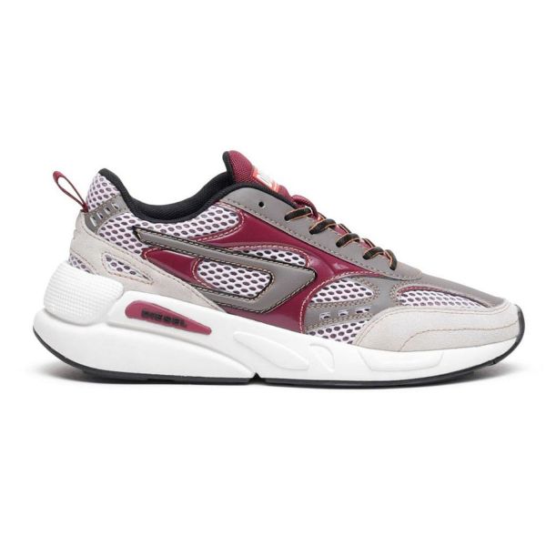 Кроссовки Diesel S-Serendipity Sport Bright White/Beet Red/Brushed Nickel