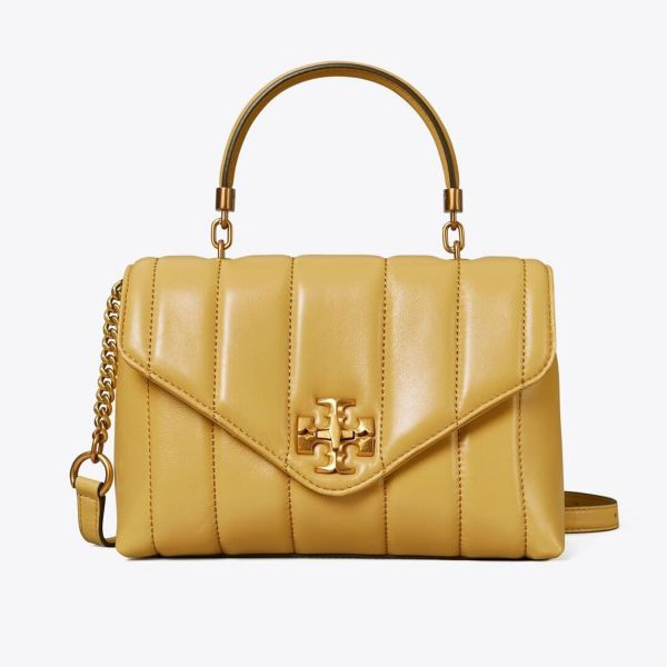 Сумка Tory Burch Kira Small Top-Handle Satchel Beeswax