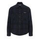 Верхня сорочка Off White Outline Arr Flannel Blue White
