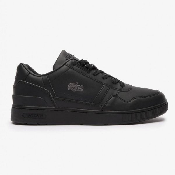 Кроссовки Lacoste T-Clip 223 4 SMA BLK/BLK Leather 746SMA007102H