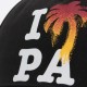 Кепка Palm Angels I love PA Cap Black White