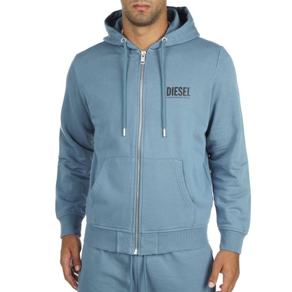 Худи Diesel S-Girk-Hood-Zip-EcoLogo A02827-0BAWT-8Cl