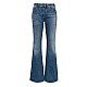 Джинсы Off White Slim Flared 5PKT Pants Blue No Color