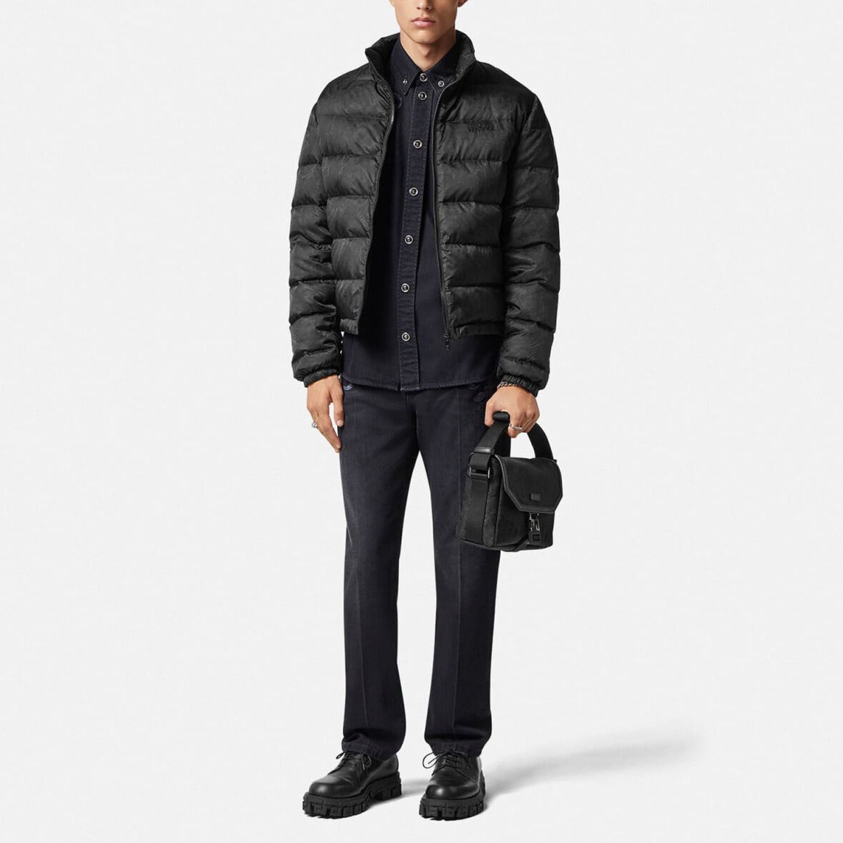 Пуховик Versace 1013537 1A09785