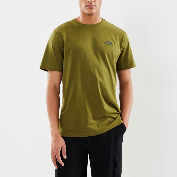 Футболка The North Face M S/S Simple Dome Tee Forest Olive