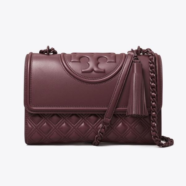 Сумка Tory Burch Fleming Small Convertible Shoulder Bag Wine