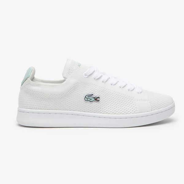 Кеды Lacoste Carnaby Piquee 123 1 SFA WHT/TRQS Textile 745SFA0021W56