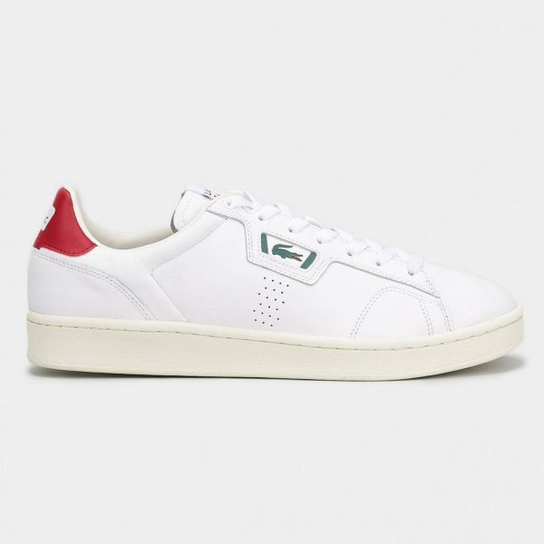 Кеды Lacoste Master Classics 0722 SMA WHT/BURG LTH