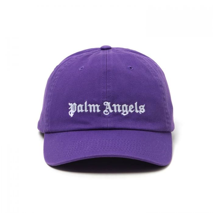 Кепка Palm Angels Classic Logo Cap Purple White