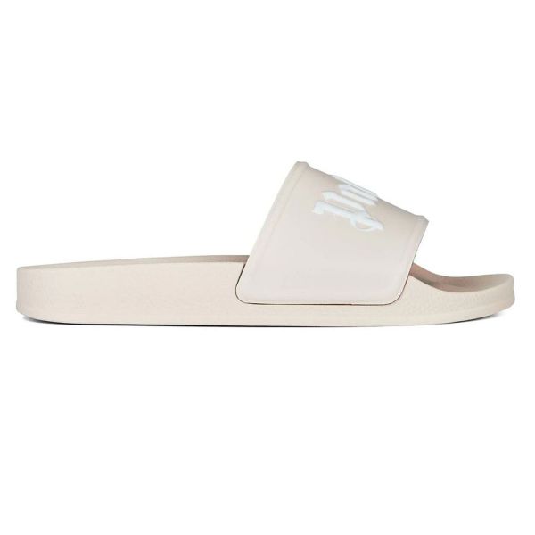 Шлепанцы Palm Angels Pool Slider Beige White