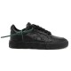 Кеди Off White Low Vulcanized Leather Black Black