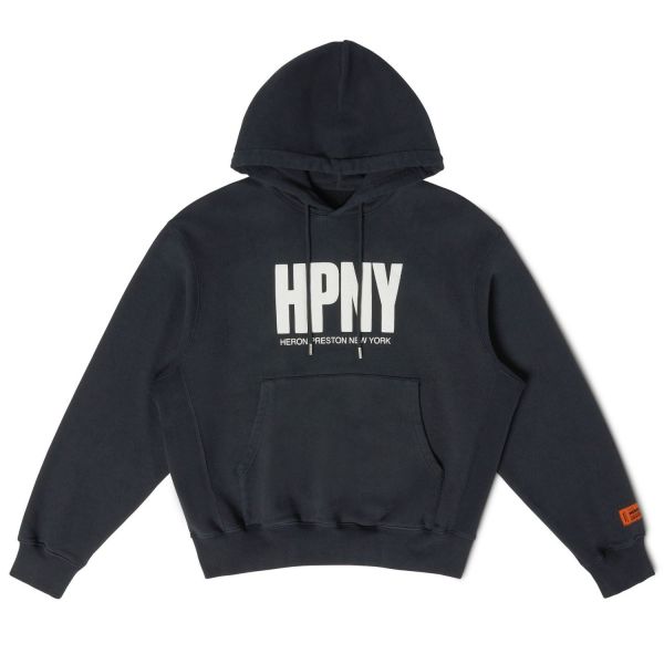 Худи Heron Preston REG HPNY Hoodie Black White