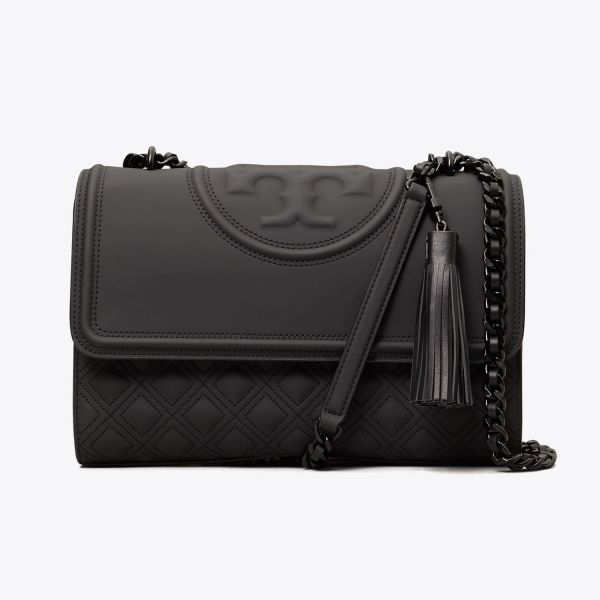 Сумка Tory Burch Fleming Convertible Shoulder Bag Black