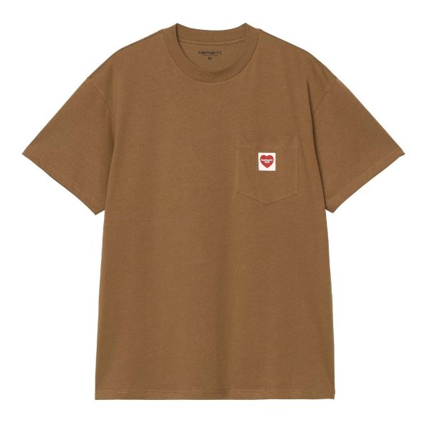 Футболка Carhartt I032128 Hamilton Brown