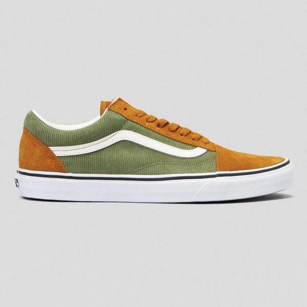 Кеди Vans Old Skool Mini Cord Green/Brown