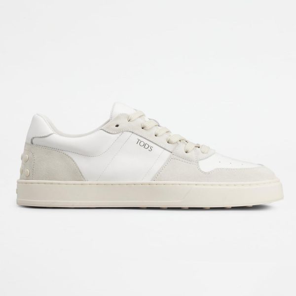 Кеды Tod's Allacciata Cassetta 04L BKB Bianco