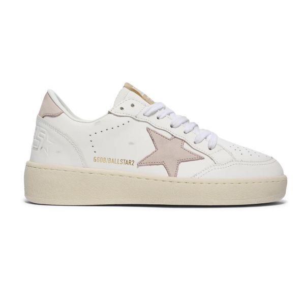 Кеды Golden Goose Ballstar 2 White/Pink