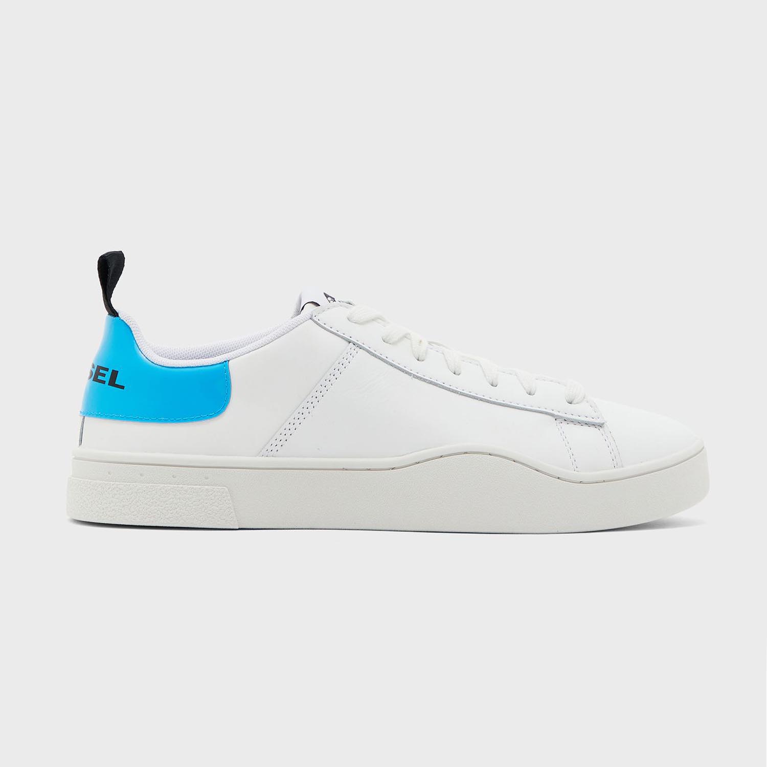 Кеди Diesel S-Clever Low Lace White/Blue Fluo