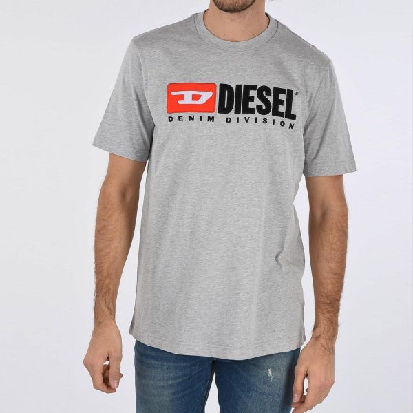 Футболка Diesel T-Just-Division Maglietta grey