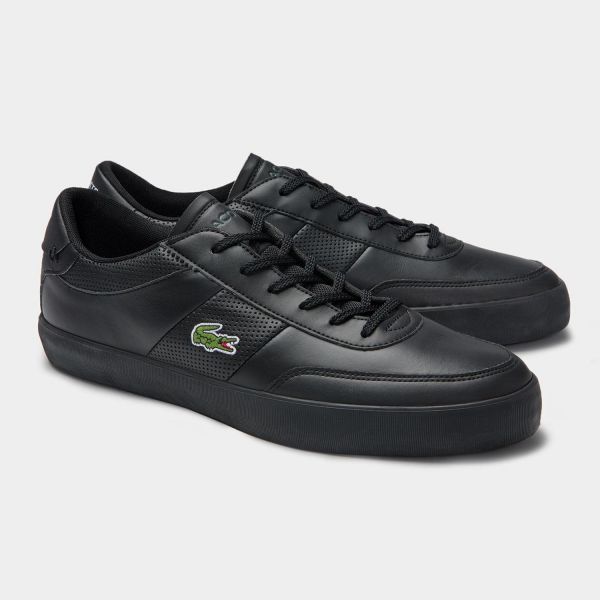 Кеды Lacoste Court-Master 0120 1 CMA BLK/BLK LTH/SYN