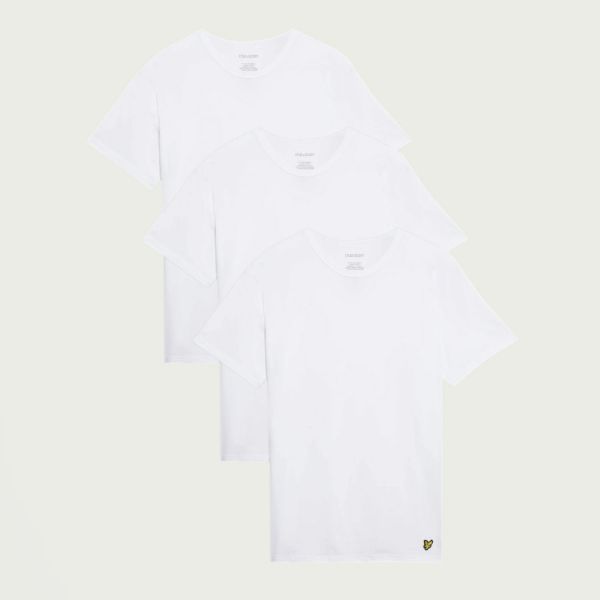 Набор Футболок Lyle&Scott LG1800VT White