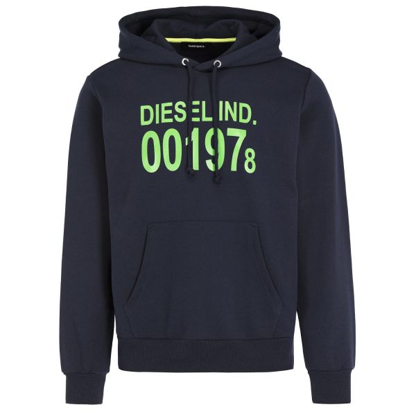 Худі Diesel S-Girk-Hood Felpa blue