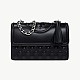 Сумка Tory Burch Fleming Convertible Shoulder Bag Black/Silver