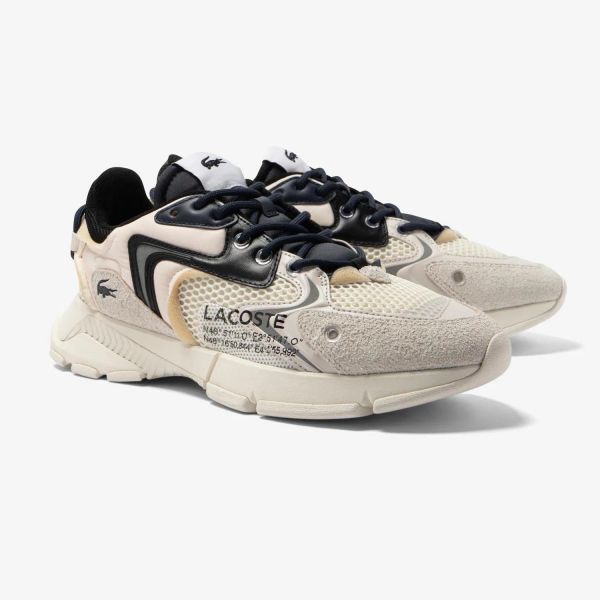 Кроссовки Lacoste L003 Neo 123 1 SMA OFF WHT/BLK 745SMA00012G9