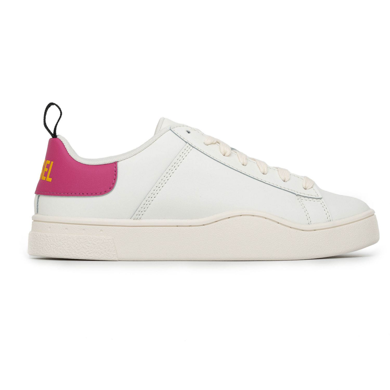 Кеди Diesel S-Clever Low Lace W Star White/Fuchsia Rose/Golden Rod