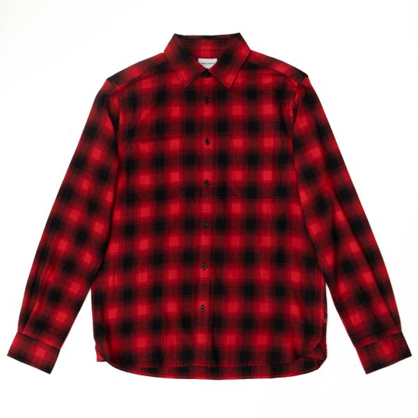 Рубашка Woolrich Light Flannel Classic Shirt Red Check