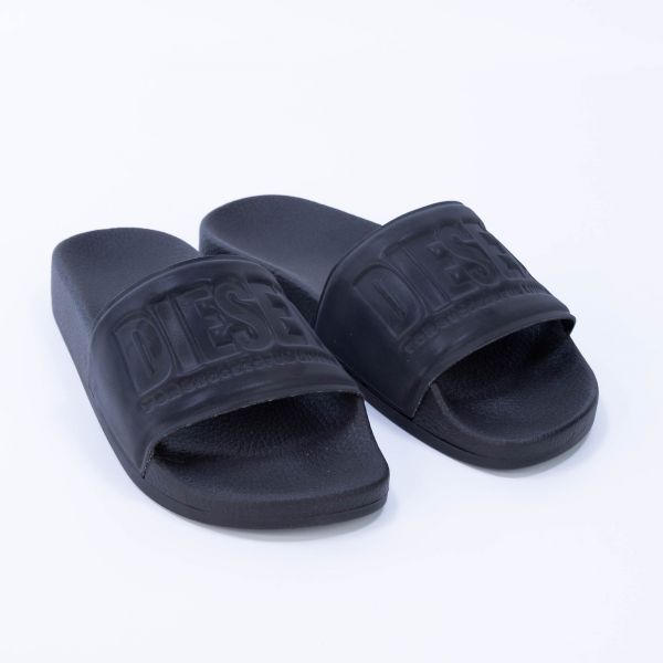 Шлепанцы Diesel SA-Valla W Black/Orange fluo