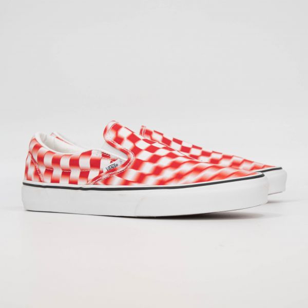 Слипоны Vans Classic Slip-On True WHT/Red