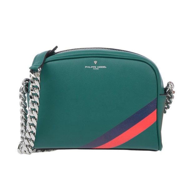 Сумка Philippe Model Laval Bag Veau Drapeau Vert