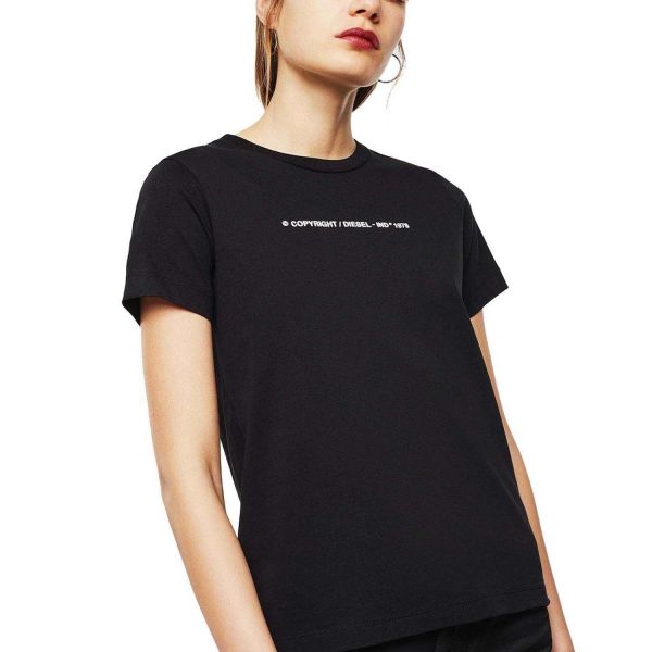 Футболка Diesel T-Sily-Copy T-shirt black