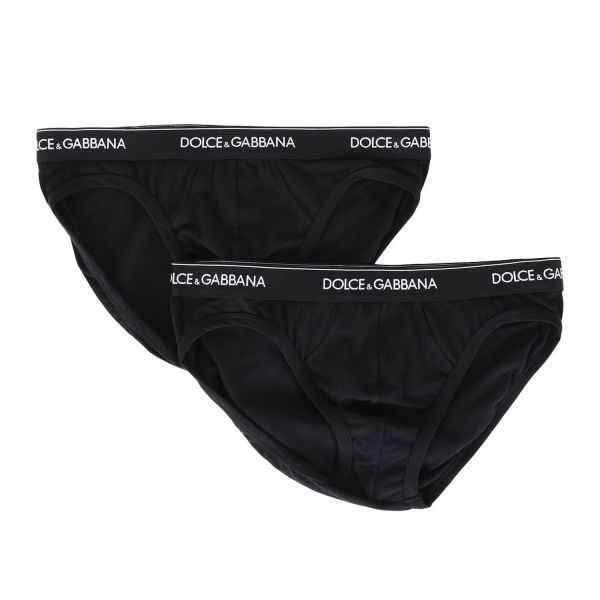 Брифи Dolce&Gabbana Slip Vita Bassa black