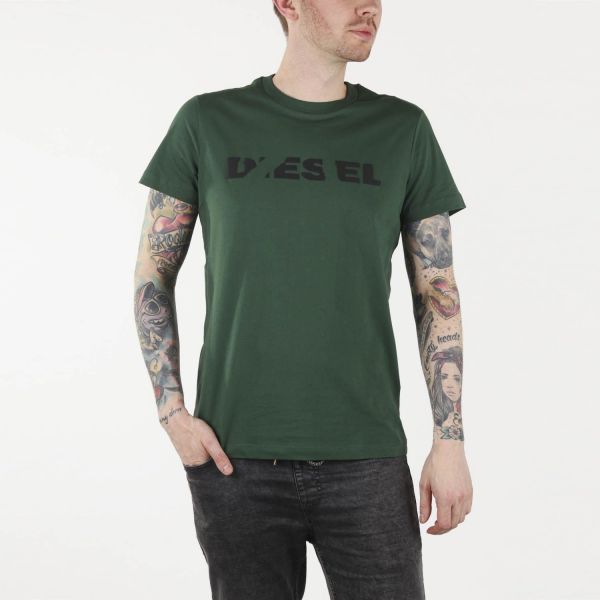 Футболка Diesel T-Diego-Brok Magliet verde