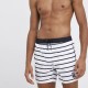 Плавальні шорти Lagerfeld KL22MBM04 Stripes White