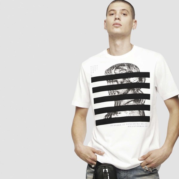 Футболка Diesel T-Just-YO Maglietta white