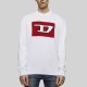Світшот Diesel K-Logox-B Pullover white